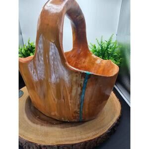 Ceder Wood Resin Bowl